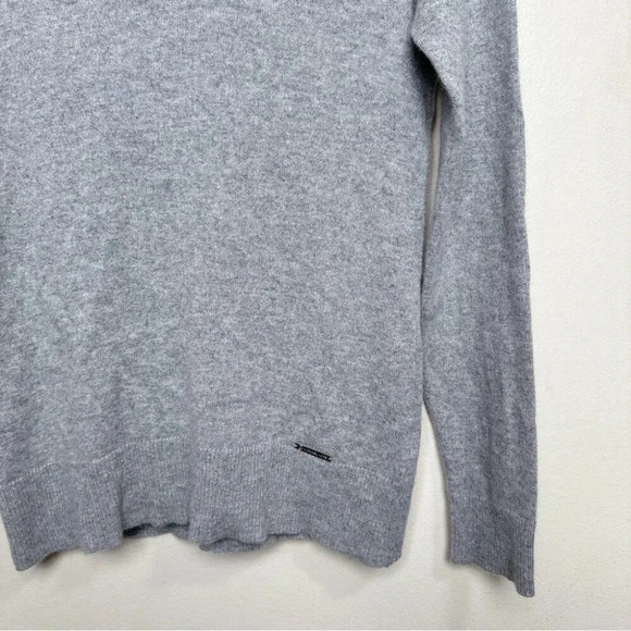 Michael Michael Kors Womens Small Turtle Neck Cashmere Grey  Sweater - Picture 7 of 15